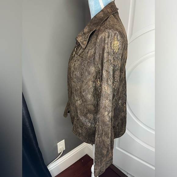 BIRCH HILL SNAKE SKIN PRINT JACKET LIGHTWEIGHT - Picture 3 of 6